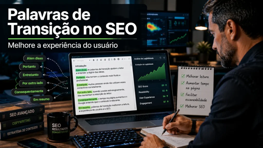 Como usar as palavras de transição para melhorar o SEO e a experiência do usuário