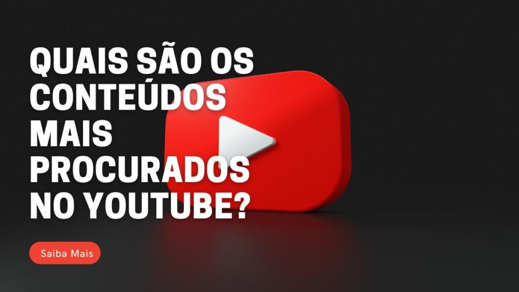 conteúdos mais procurados no Youtube 