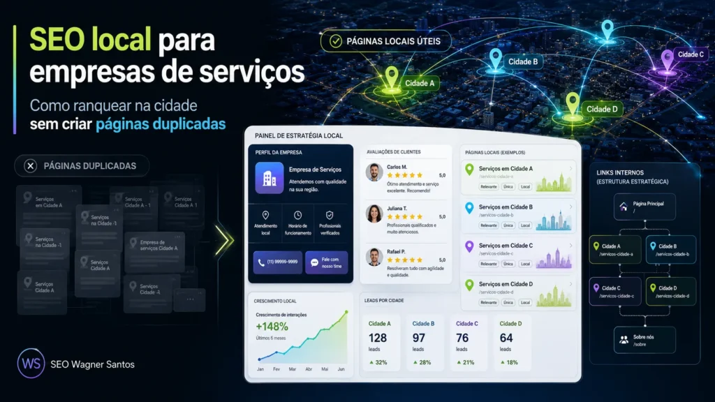 SEO local para empresas de serviços