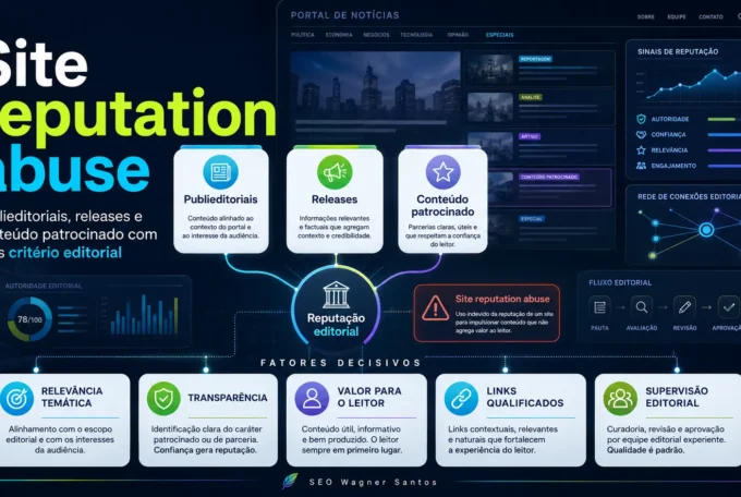 Site reputation abuse: o que muda para publieditoriais e releases